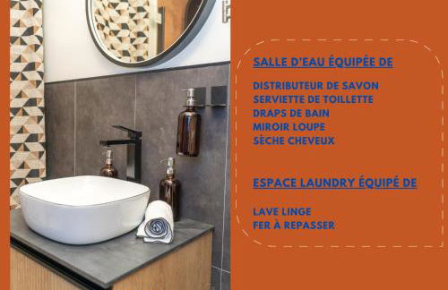 L'Aparté T2 Relax & Cosy en Toscane occitane-Gaillac hypercentre - Foto 8