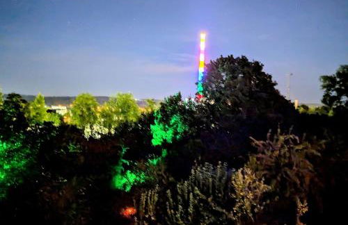 Wohnung am Wald in ruhiger Siedlung Panoramafenster zum höchsten Kunstwerk der Welt 5 Min zur Autobahn oder Zentrum - Foto 6