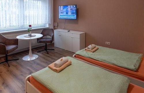 Top-moderne Ferienwohnung und Apartments auf früherem wunderschönen Bauernhof im Elbe-Elster-Kreis in Brandenburg bei Herzberg-Elster, Schönewalde, Holzdorf - Foto 49