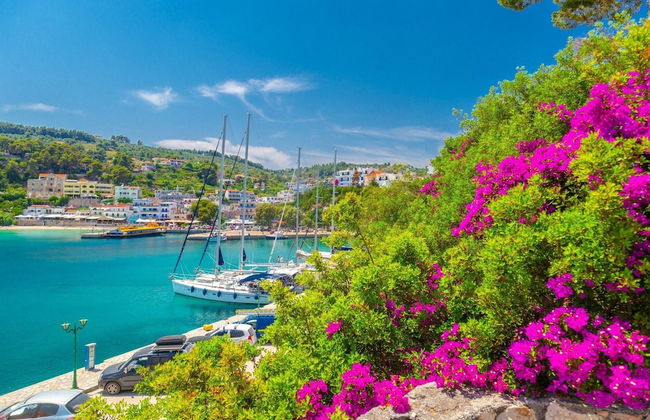 Villa Tassoula Large Private Pool Walk to Beach Wifi - 2830 - Foto 8