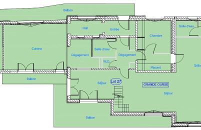 Chalet La Grande Ourse Meribel - superior duplex apartment - Foto 37