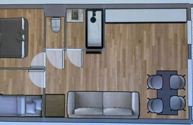 Courchevel 1550 - SUPERBE appartement SKIS AUX PIEDS ! - Foto 8