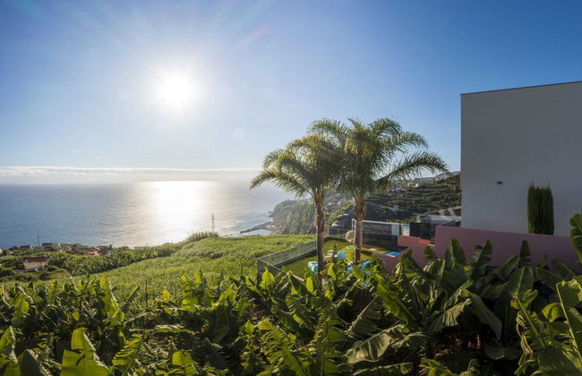 With Pool and Superb sea View - Villa Candelária - Foto 52