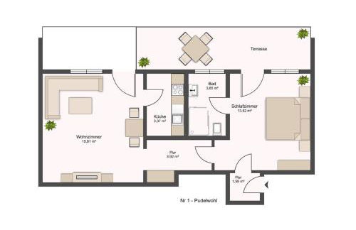 Ferienwohnung Immerschön - Foto 7