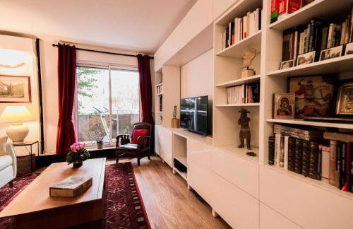 Paris-Daumesnil - Grand 2 pièces de charme sur jardin - 61m2, pour 4p - Large 4 star charming 1 BR apt for 4 with AC - Classement Officiel 4 étoiles - Foto 14