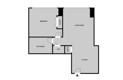 Blueground West Loop pool AC nr Willis CHI-1165 - Foto 17