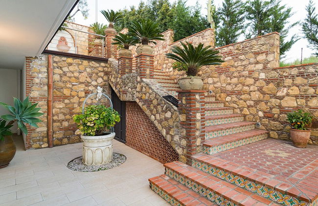 Villa With Panoramic Sea View Pool Near Taormina - Foto 36