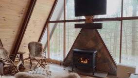 Waterfront A Frame with Dock Canoe Kayaks Family - Foto 2