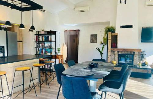 Maison conviviale à Fréjus avec piscine à débordement - Foto 4