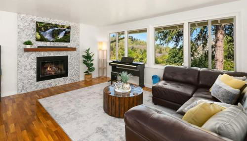 Family-Friendly Modern Home Mercer Island Garden - Foto 5