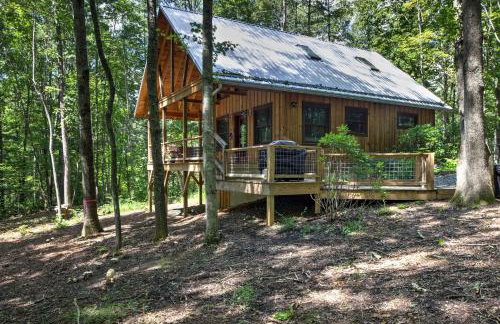 Romantic Asheville Area Cabin with Deck and Hot Tub! - Foto 35