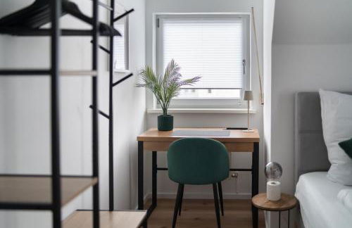 Modernes, zentrales Apartment mit Boxspringbett und Waschmaschine - Foto 21