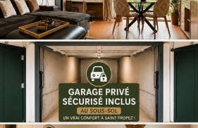 Saint Tropez centre parking et jardin privé inclus - Foto 20