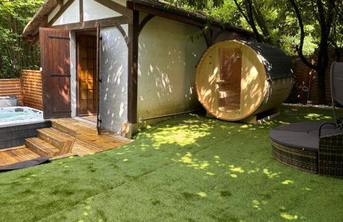 La Chaumière Luxury Domain with 2 Apartments Spa and Pool near Disneyland - Foto 35