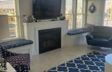 Oceanside Single Family Brant Beach Beach Badges Rooftop Deck Wifi Private Yard Washer & Dryer - Foto 17