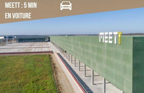 Le Rêve Bleu Jardin Parking Aéroport MEETT - Foto 32