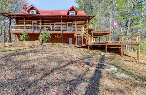 Dog-Friendly Hiawassee Cabin Near Lake and Hiking - Foto 31