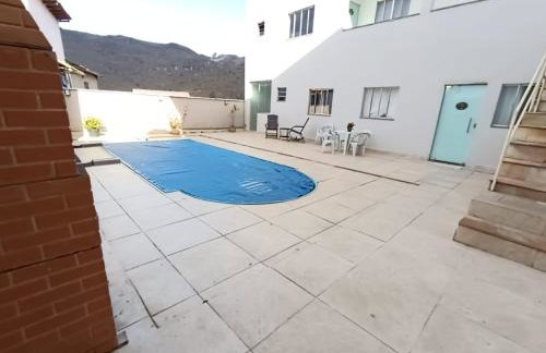 Ap Ouro Pret - com piscina aquecimento solar e churrasqueira - Foto 20