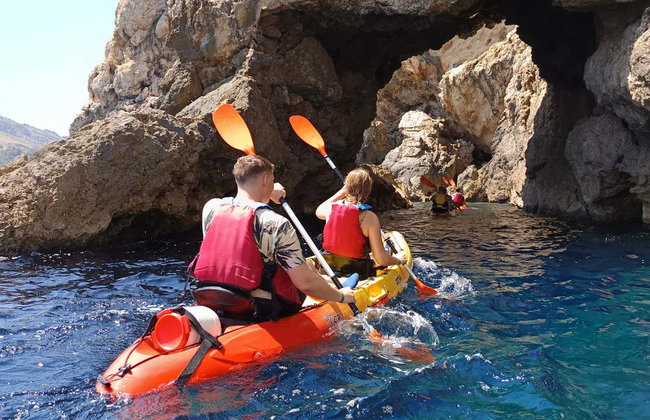Kayak et snorkeling sur la côte de Pollença - Photo 8