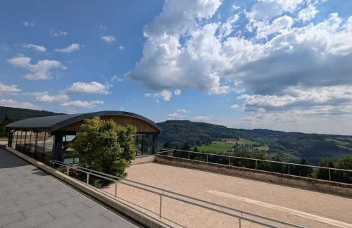 Gîte avec piscine chauffée, spa et vue sur la vallée - FR-1-589-655 - Foto 12