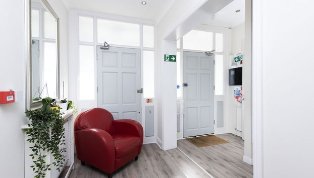 Sitzecke in der Lobby