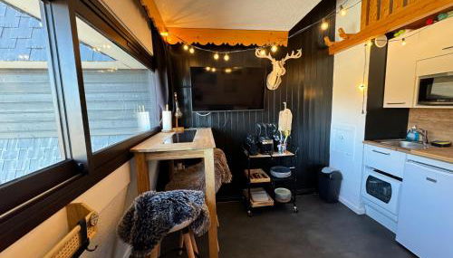 Les Menuires centre! Chaleureux studio sur les pistes! - Foto 4, dishwasher