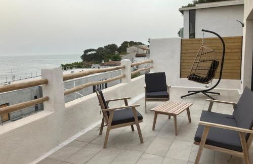 T2 vue sur le port jacuzzi terrasse et parking - Foto 25