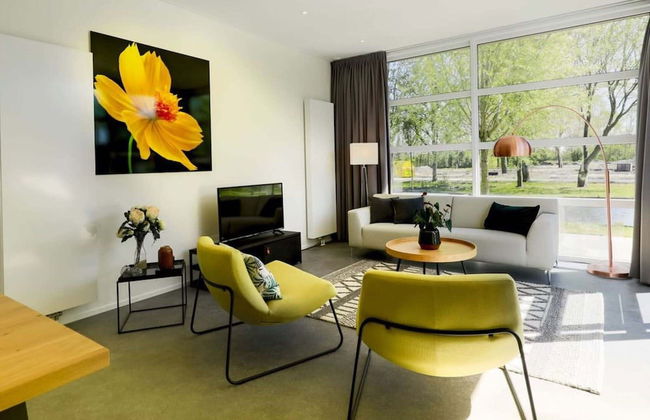 Modern Holiday Home With a Deco Fireplace - Foto 10