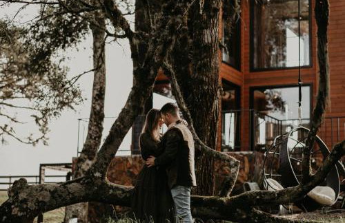 CABANA HORSES LA CONTEMPORANEA- vista ponto turístico Pedra Morro do Campestre -Asfalto até a Cabana - Photo 57