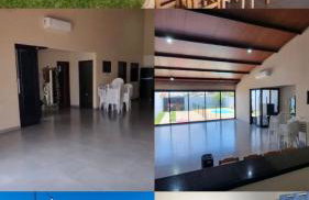 Macadamia Casa de temporada com 1 quarto climatizado com 1 cama casal e 1 beliche e amplo espaço climatizado ideal para acomodar colchões extras e receber mais pessoas com conforto - Foto 1