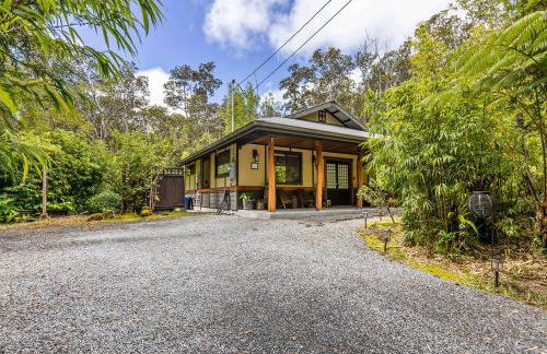 Volcano Tea House Cottage-SpaBath-HotTub-FirePlace - Foto 60