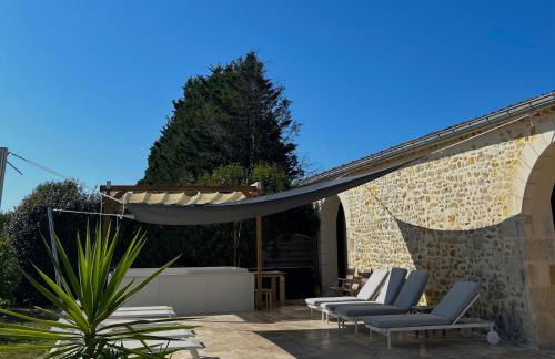 Château Bernon Gite 15 Personnes - piscine et SPA - Foto 61