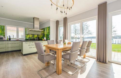 Luxus-See-Domizil mit Sauna, Kamin und Boot-130 qm für 6 Personen - Foto 6