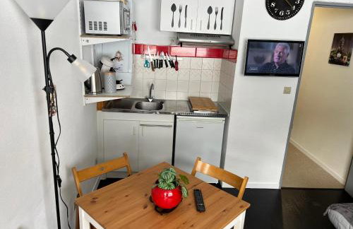 Studio 4 personnes résidence le Montana au pied des pistes balcon plein sud - Foto 2