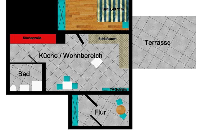 Einladender Bungalow in Kropelin mit Terrasse - Foto 20