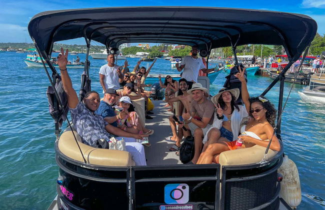 San Andrés Pontoon Boat Ride - Foto 9