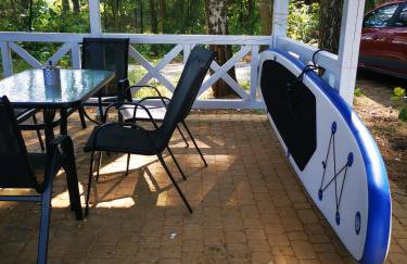 Nad samą wodą własna deska SUP grill altana hamaki ognisko BRZÓZKI 2 miejsce dla max 6 osób i dwójki dzieci - jedna sypialnia z małymi łóżkami - Foto 3