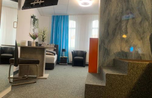 Best Preis City Apartment Stadtzentrum Wittenberge Modernes Ambiente max 2 Personen Einzelbetten voll ausgestattet mit Prime und WLAN - Foto 7