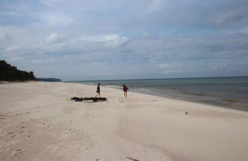 Wiselka Holiday House-1,2km to the beach; 5 bedrooms, 3 bahrooms; fire place. Private sauna! - Foto 34