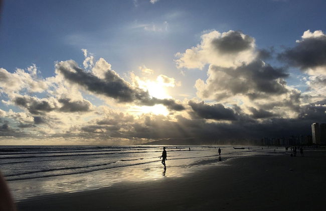 Pé na Areia Canto do Forte - Foto 12