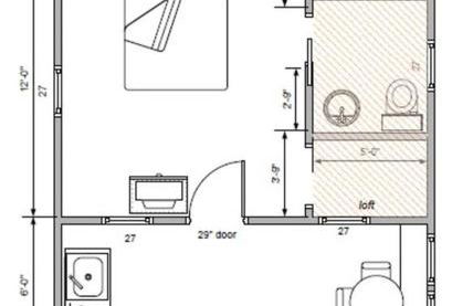 Cottage 7 - Stand Alone Queen Bed Child Loft w Twin Private Bath Kitchenette Pets Allowed Fee applies - Foto 13