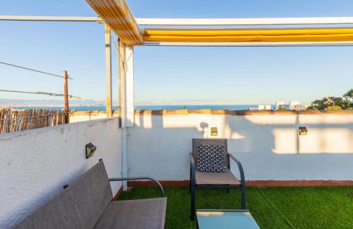 Big Terrace with seaviews in Gran Alacant - Photo 6