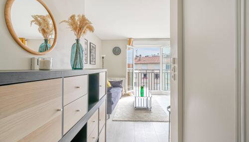 CosyHome - Studio Familial av Parking - Proche gare - CDG à 15 min - Paris à 20min - Foto 2