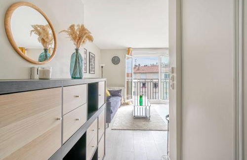 CosyHome - T1 calme - CDG 15 min - Paris 20 min - Parking gratuit - Foto 7