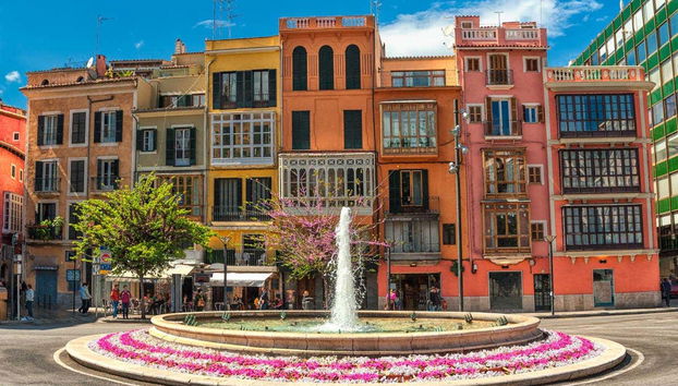 The old quarter of Palma de Mallorca