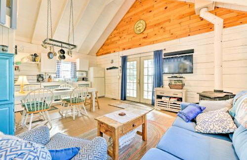 Private Lake Access and Canoes Pennsylvania Cottage - Foto 4