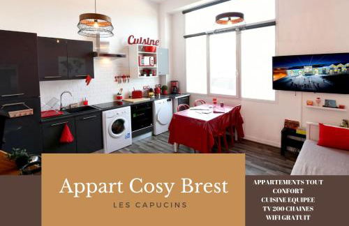 Appart Cosy Brest Les Capucins - Foto 8