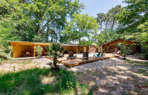 Cap Ferret Villa Grand Chalet Bois - Foto 1