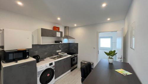 Moderne und helle 1-Zimmer-Wohnung für Feriengäste, Monteure und beruflich Reisende LS15 Single - Foto 4, stove, pet friendly, toaster, minibar