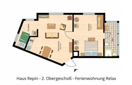 Haus Repin, Oberhof, historische Villa am Rennsteig, Thüringer Wald - Foto 22